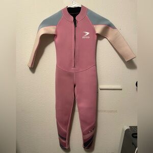 ZCCO Girls Pink Wetsuit Size XS